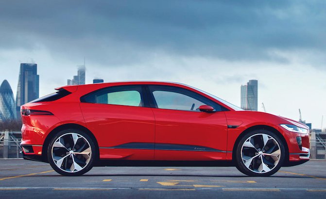 Jaguar I-Pace is Drop Dead Sexy in Photon Red