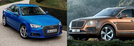 Audi A4 B9 and Bentley Bentayga Platform Sharing - When Expensive Cars Get Cheaper Platforms And Viceversa