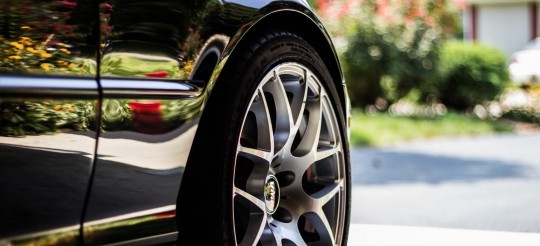 Close-up of rim and tire fitment Bigger Wheels and Tires - Where Performance Begins And Ends