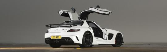 Mercedes-Benz SLS AMG Black Series - gullwing doors Eccentric Doors - Your Guide To The Difference Between Butterfly And Dihedral