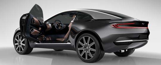 Aston Martin DBX Concept - swan doors Eccentric Doors - Your Guide To The Difference Between Butterfly And Dihedral