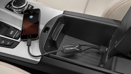 This is the BMW adapter cable that does the same thing as the snap-in cradle How To Update BMW's Phone Cradle Firmware - A Brief Guide