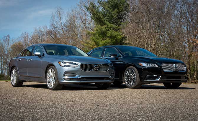 2017 Lincoln Continental vs. 2017 Volvo S90