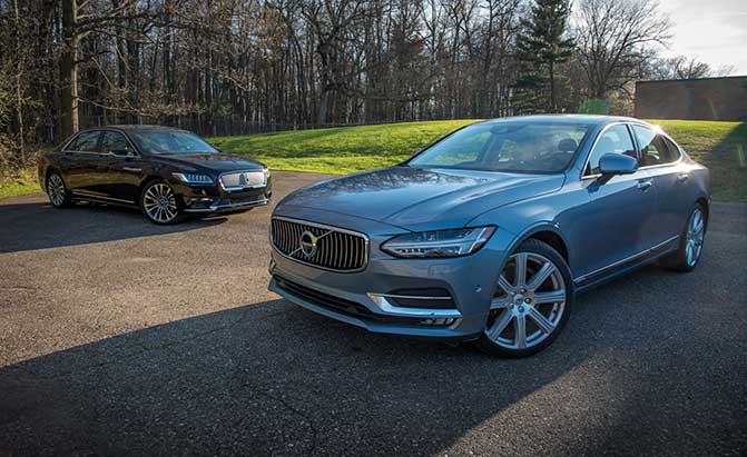 2017 Lincoln Continental vs. 2017 Volvo S90