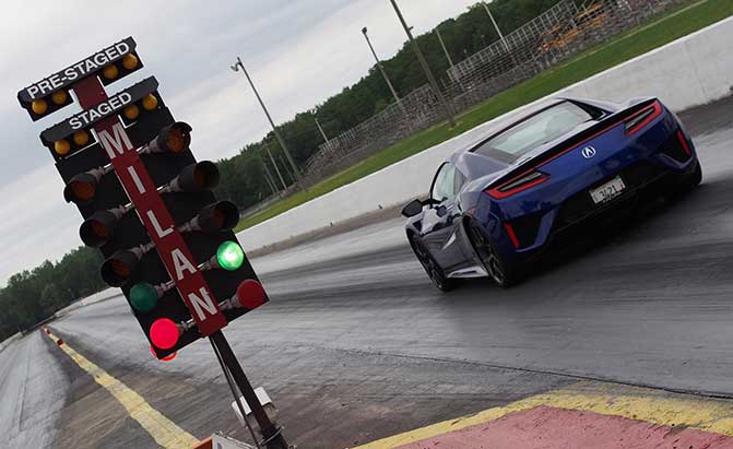 Acura NSX’s Launch Control System Will Scramble Your Organs