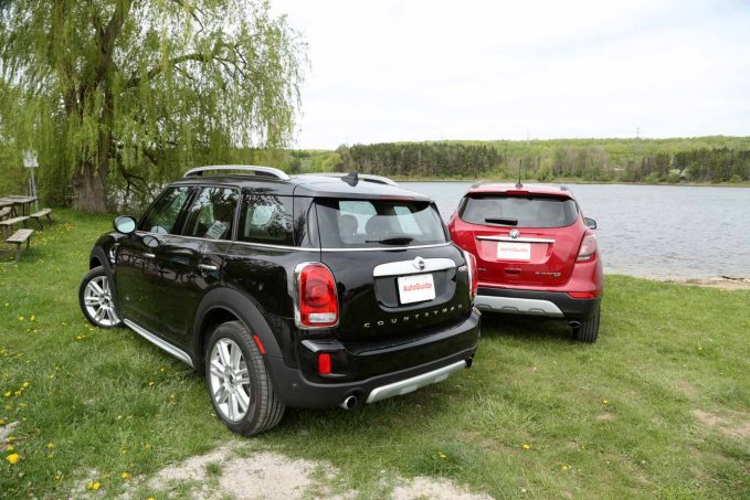 2017 MINI Countryman vs Buick Encore Comparison