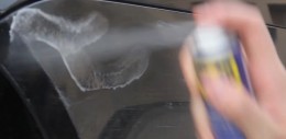 You can remove a scratch or even excess paint with WD40 and a clean cloth Ten Cheap Car Hacks That May Help You Deal With Day-To-Day Issues