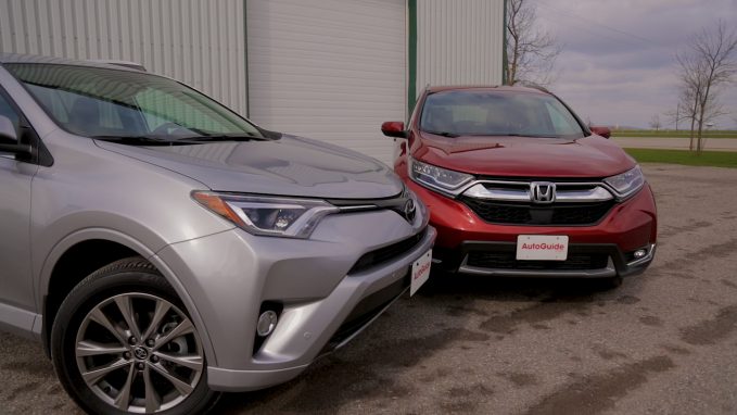 2017 Honda CR-V vs Toyota RAV4