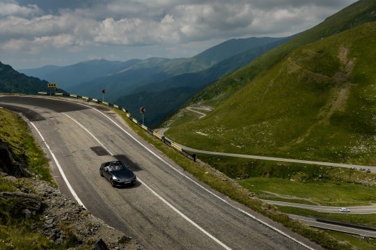 Age of Enlightenment With a Mazda MX-5 RF on The Transfagarasan