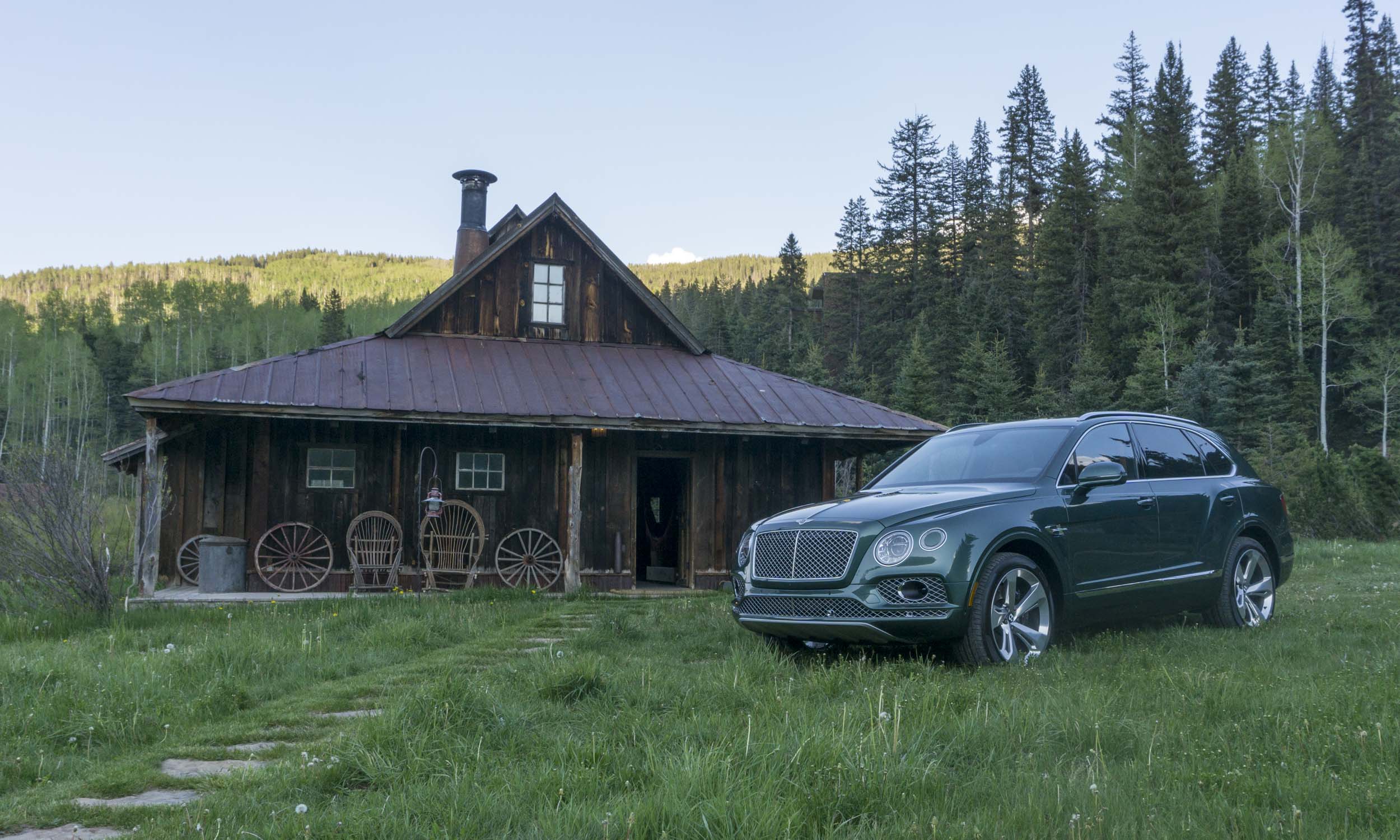 Bentley Bentayga at Dunton Hot Springs