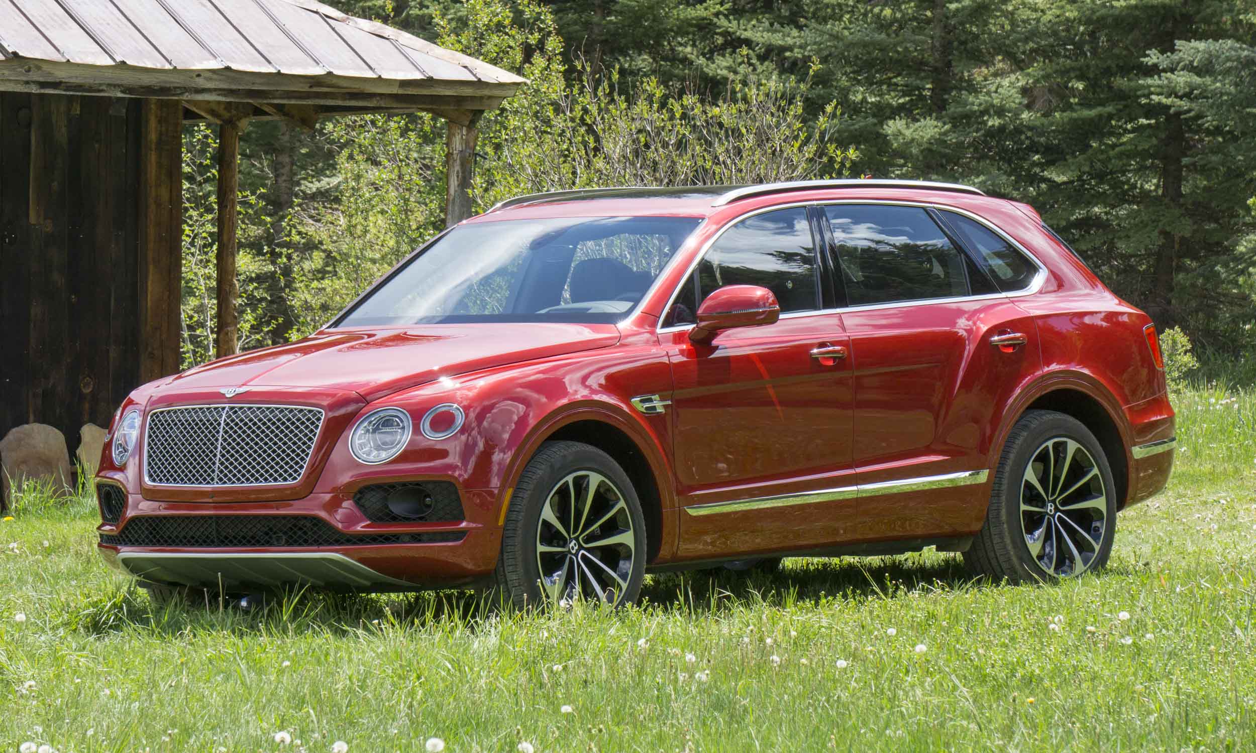 Bentley Bentayga at Dunton Hot Springs