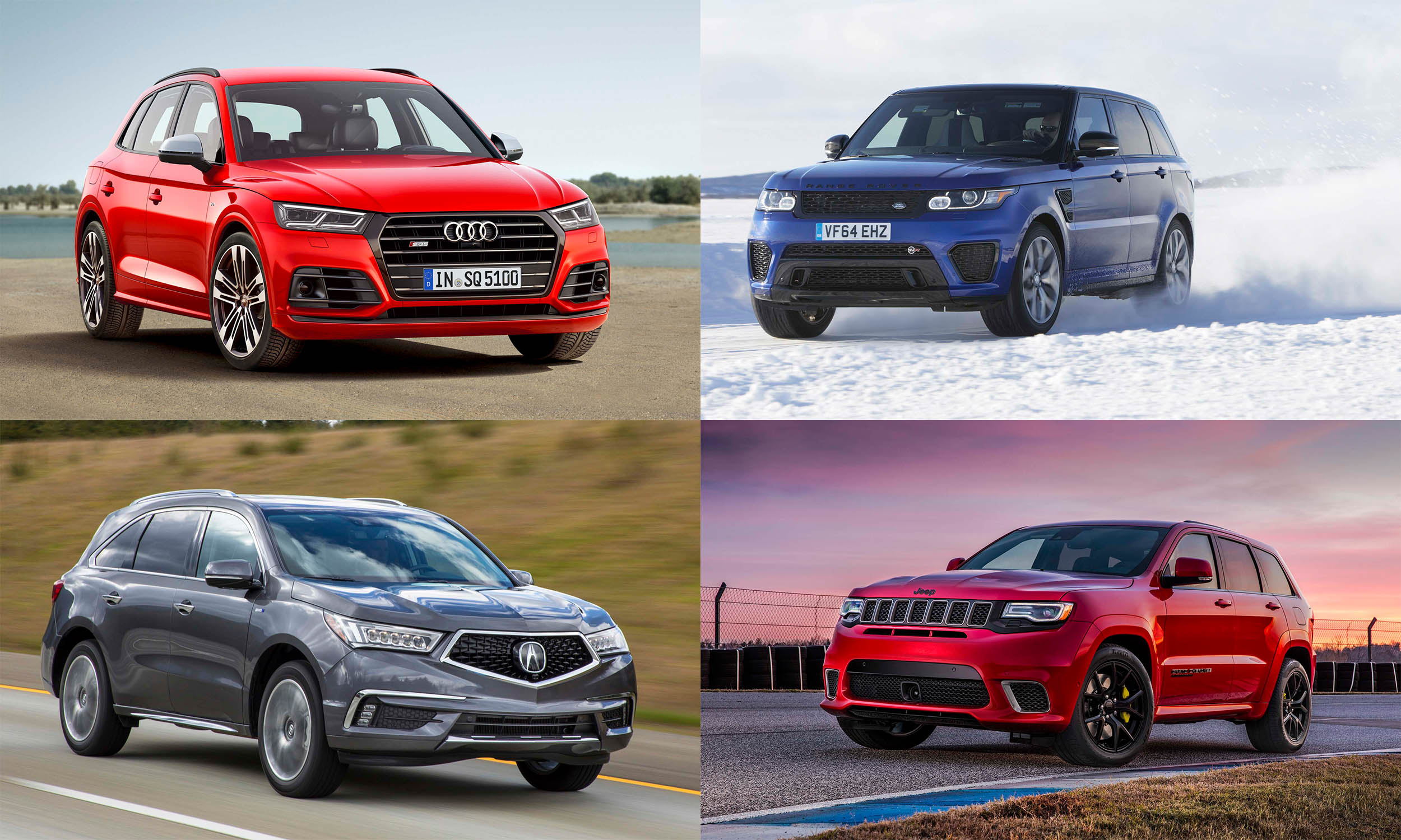 Sportiest Utility Vehicles