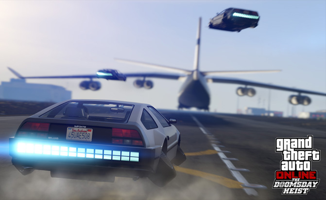 Grand Theft Auto Introduces an Awesome new Delorean Inspired Car