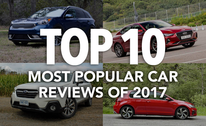 Top 10 Most Popular Car Reviews of 2017