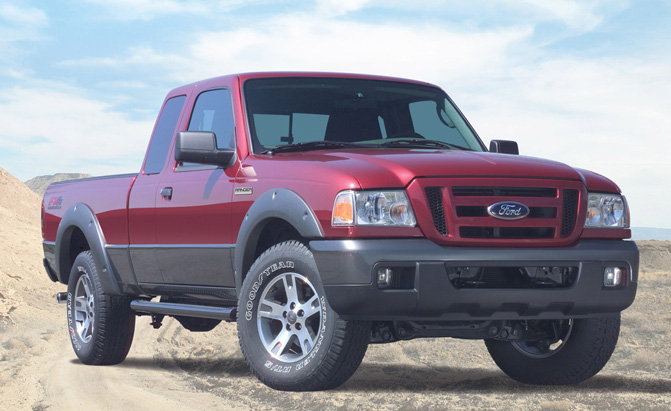 2006 Ford Ranger Joins Takata Airbag Recall