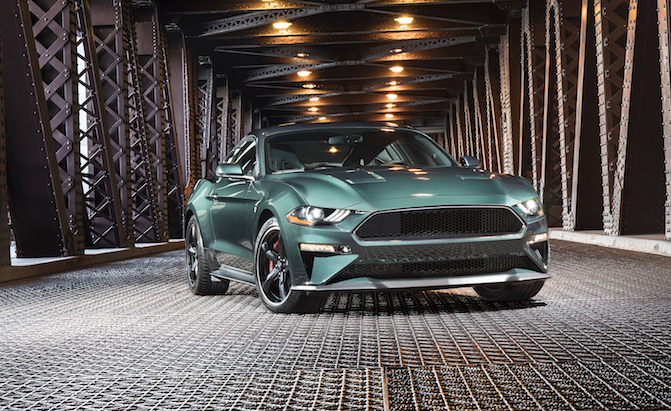 2019 Mustang Bullitt Races Into Detroit With Sinister Looks and 475 HP V8