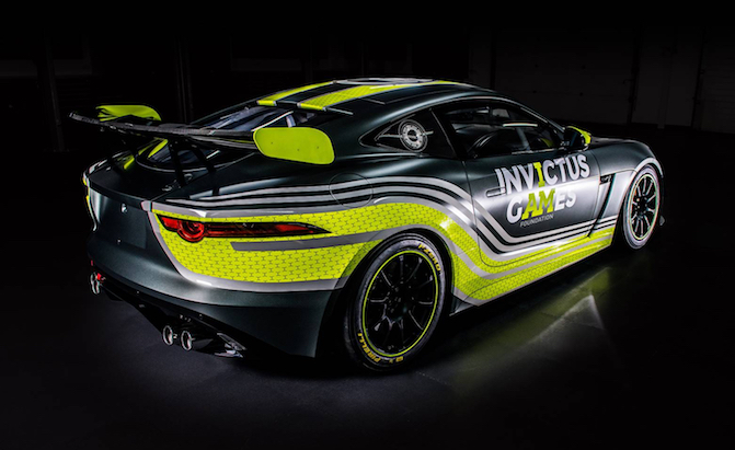 Jaguar Unveils F-Type GT4 Racecar to be Driven by Wounded Veterans