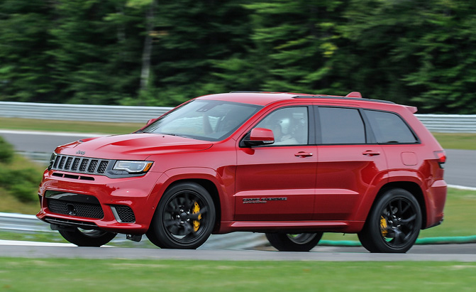 Jeep Grand Cherokee Trackhawk Recalled for Fuel Line Issue