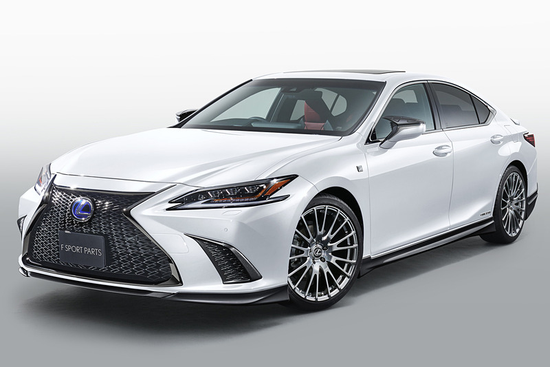 2019 Lexus ES Gets TRD F Sport Parts, Digital Mirrors Priced at $2,000