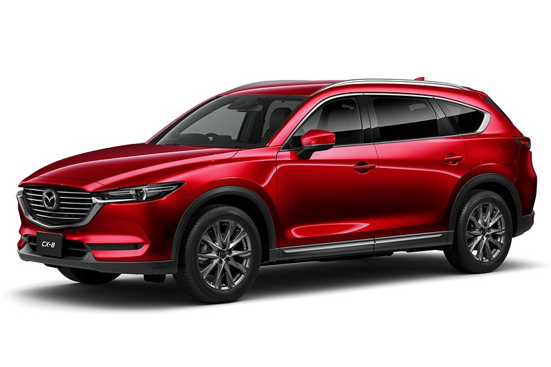 Mazda CX-8 Gets Two 2.5-Liter Engines in Japan, Turbo Makes 230 HP