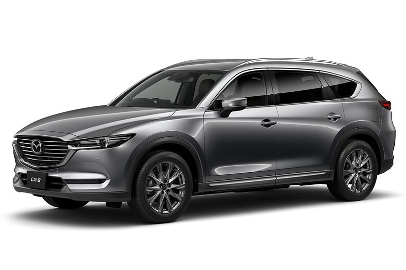 Mazda CX-8 Gets Two 2.5-Liter Engines in Japan, Turbo Makes 230 HP