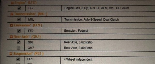 2020 Chevrolet Corvette order guide 2020 Chevrolet Corvette Order Guide Reveals LT2 Engine, Z51 Performance Package