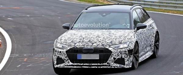 600 HP 2020 Audi RS6 Avant Looks Hot While Spied at the Nurburgring