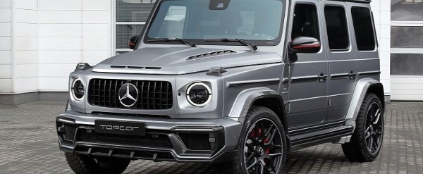 Silver Mercedes-AMG G63 With Topcar Carbon Is Classy Silver Mercedes-AMG G63 With Topcar Carbon Is Classy
