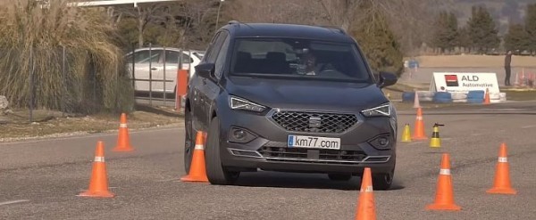 SEAT Tarraco Moose Test: Strong Intervention from Electronics