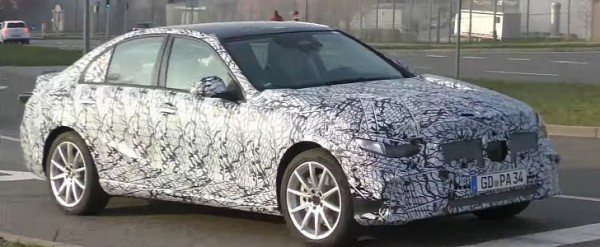 2021 Mercedes C-Class Sedan Spied in Germany, Brings Design Changes