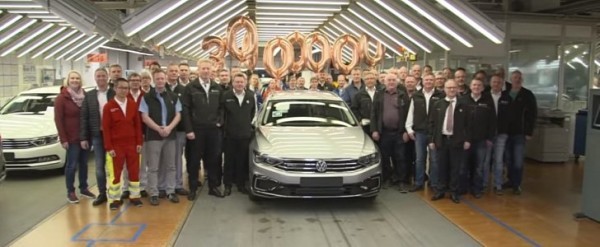 30 Millionth Volkswagen Passat Rolls Off the Assembly Line In Emden