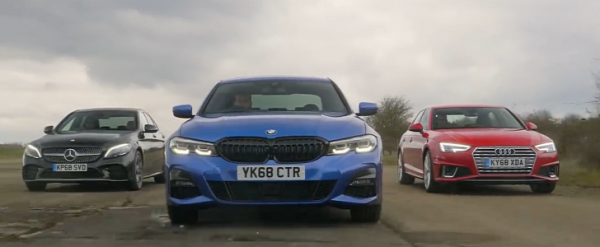 New BMW 3 Series Edges Ahead of Mercedes C-Class and Audi A4 in Review New BMW 3 Series Edges Ahead of Mercedes C-Class and Audi A4 in Review