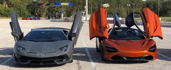 McLaren 720S vs. Aventador SVJ Drag Race Is Brutal Disappointment