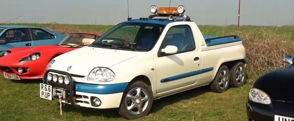 Renault Clio 6x2 Is a Cheapskate Mercedes-AMG G63 6x6