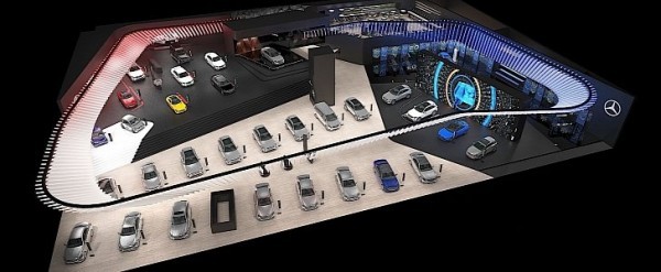 Mercedes-Benz booth for the Shanghai Auto Show Near Production Mercedes-Benz GLB Concept Coming to Shanghai Auto Show
