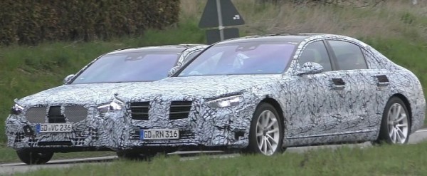 Big 2021 Mercedes S-Class Convoy Hints at Car-to-Car Communication