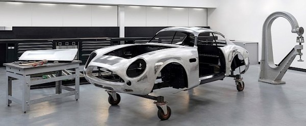 First Aston Martin DB4 GT Zagato Continuation Body Ready, Awaiting Its Heart