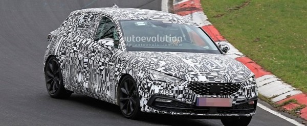 2020 SEAT Leon Drops Camo, Spied Testing Hard at the Nurburgring