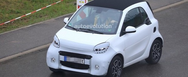 2020 smart EQ fortwo Spied Testing Facelift