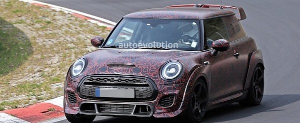 Red-Hot MINI John Cooper Works GP Spied, Looks Like Rocket Bunny Tuning Red-Hot MINI John Cooper Works GP Spied, Looks Like Rocket Bunny Tuning