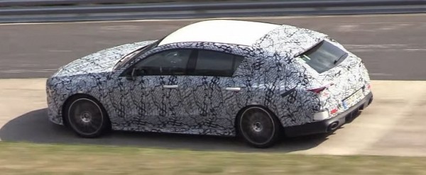 Mercedes-AMG CLA 35 Shooting Brake Spied In Detail at the Nurburgring