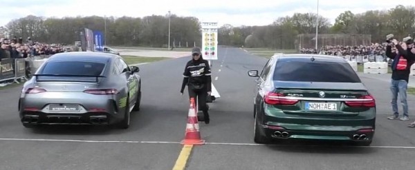 Mercedes-AMG GT 63S Drag Races Brabus E63, ABT RS6, Alpina B7