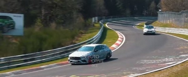 2020 BMW M3 vs. 2020 Mercedes-AMG CLA 35 Shooting Brake Nurburgring Chase Is Lit