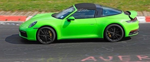 New Porsche 911 Targa (992) Spotted on Nurburgring, Turbo Targa Rumors Grow