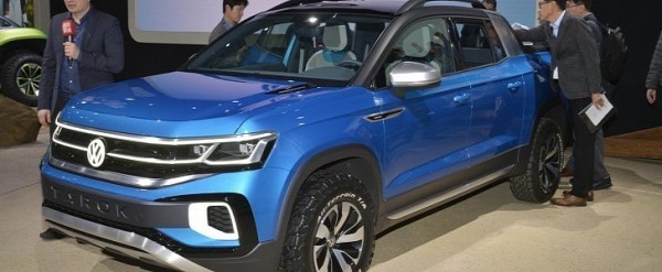 Volkswagen Tarok Previews Small Pickup at New York 2019