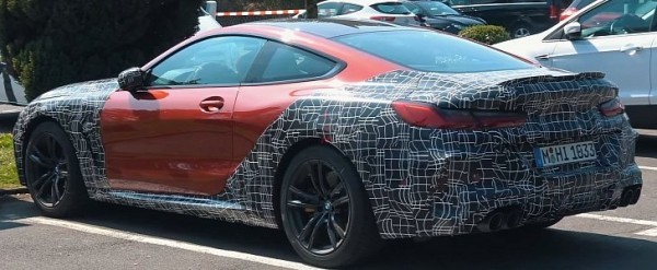2020 BMW M8 Shows a Lot of Skin at the Nurburgring