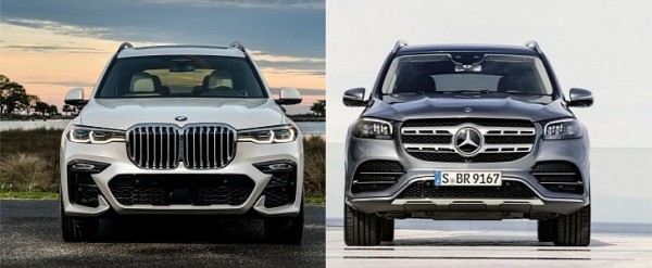 2020 Mercedes-Benz GLS-Class vs. BMW X7: Big Luxury SUV Photo Comparison