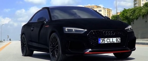 Black Velvet Audi RS5 Looks Stealthy, Has Green Velvet C63 Brother