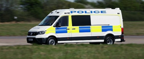 Volkswagen Crafter Police Support Unit Volkswagen Crafter Police Support Unit Is Here To Quench Riots
