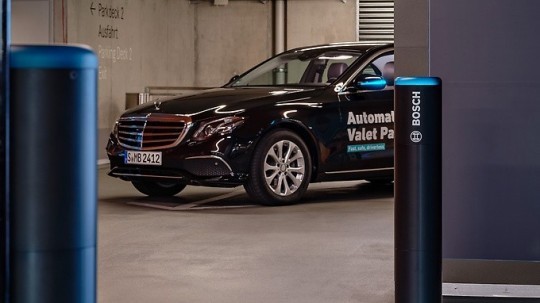 How the Mercedes Automated Valet Parking Works